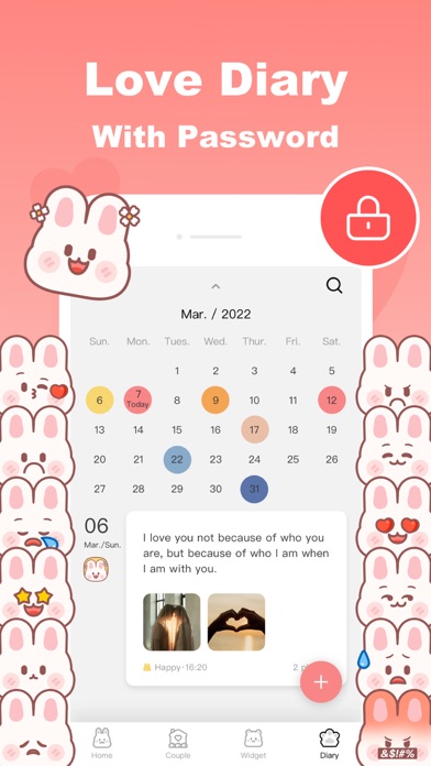 Memories: My Love Days Counter iPhone screenshot 4 - Utilities app
