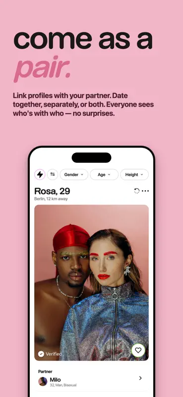 Nymph: Open-Minded Dating App screenshot 4 of 7