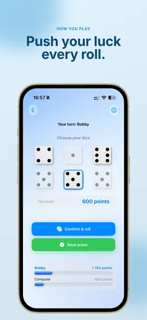 5000 Dice Game screenshot 1