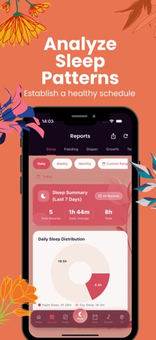 Baby Tracker & Sleep: BabyApp iPhone screenshot