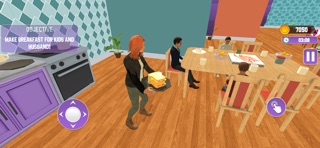 Mom Baby Care Mother Simulator iPhone screenshot