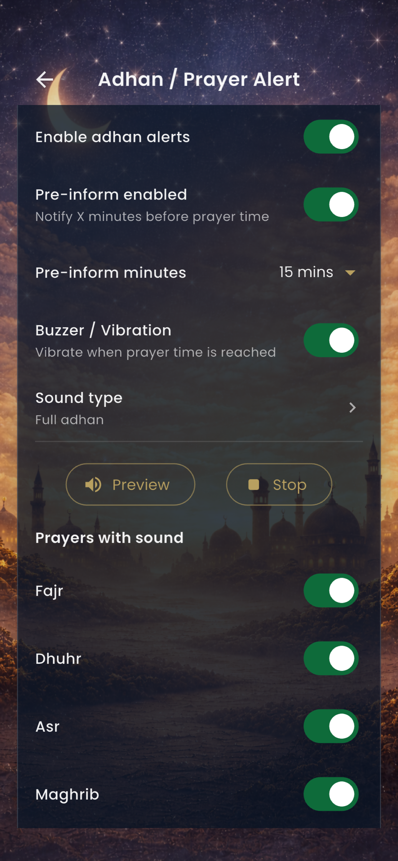 Islamic Prayer Manager (IPM) screenshot 6