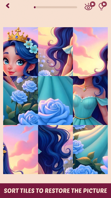 Screenshot #1 pour Art Tiles - Jigsaw Puzzles