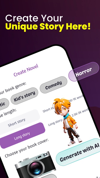 AI Story Generator Novel Maker screenshot-3