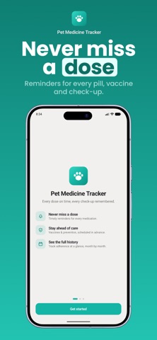 Pet Medicine Tracker Screenshot 1 of 6