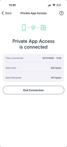 Secure Enterprise by Fortra iPhone screenshot