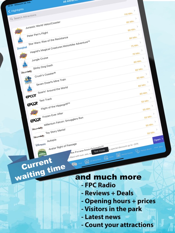 Theme Park App: Parks & more iPad screenshot 6 - Travel app