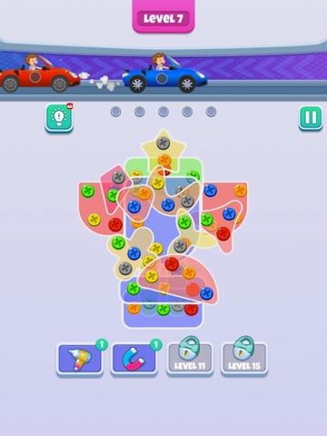 Tire Screw Puzzle Nuts & Bolts iPad screenshot