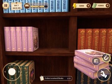 Librarian Game Tidy Up Library iPad screenshot