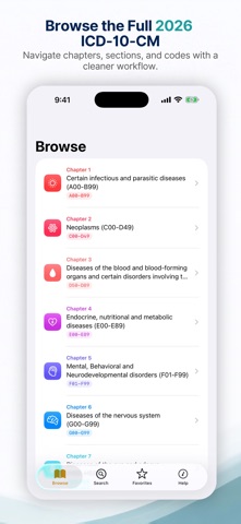 ICD 10 On the Go 2026 screenshot
