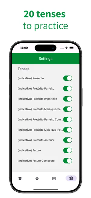 Verbare - Portuguese verbs screenshot 4