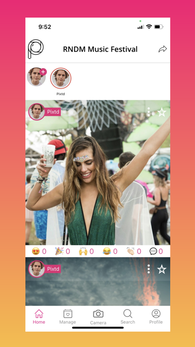 Pixtd: Share Event Photos Screenshot