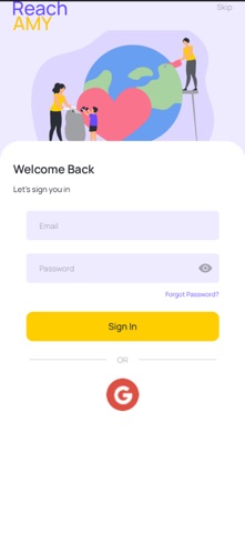 ReachAMY screenshot