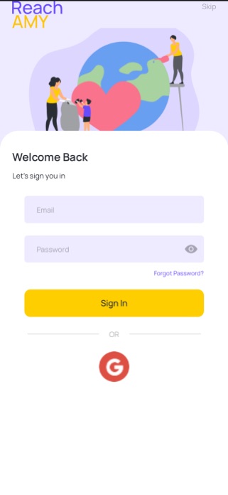 ReachAMY Screenshot 1 of 5