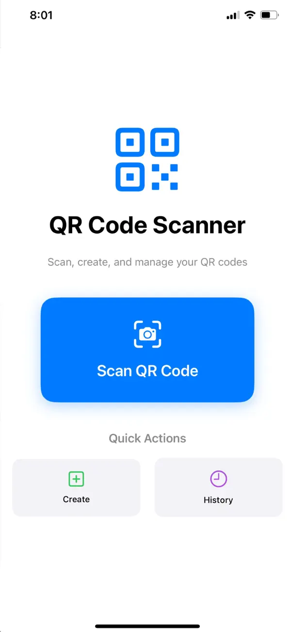 #2. QR Code Reader & QR Code Maker (iOS) 由: Omar Ahmed