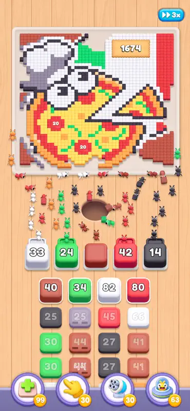 Food Hunt: Pixel Puzzle screenshot 7 of 8