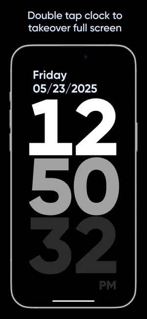 FullTime: Big Clocks & Timers screenshot 3