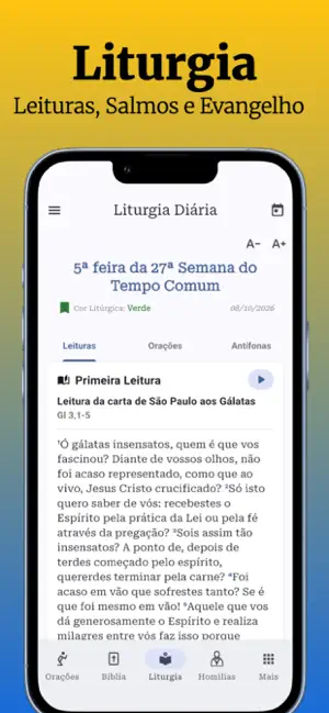 Católico Abençoai: Bíblia+ screenshot 4