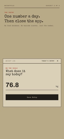 Weightfile: Weight Tracker Screenshot 2 of 6