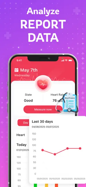 Amor-Blood Pressure Heart Rate screenshot 4