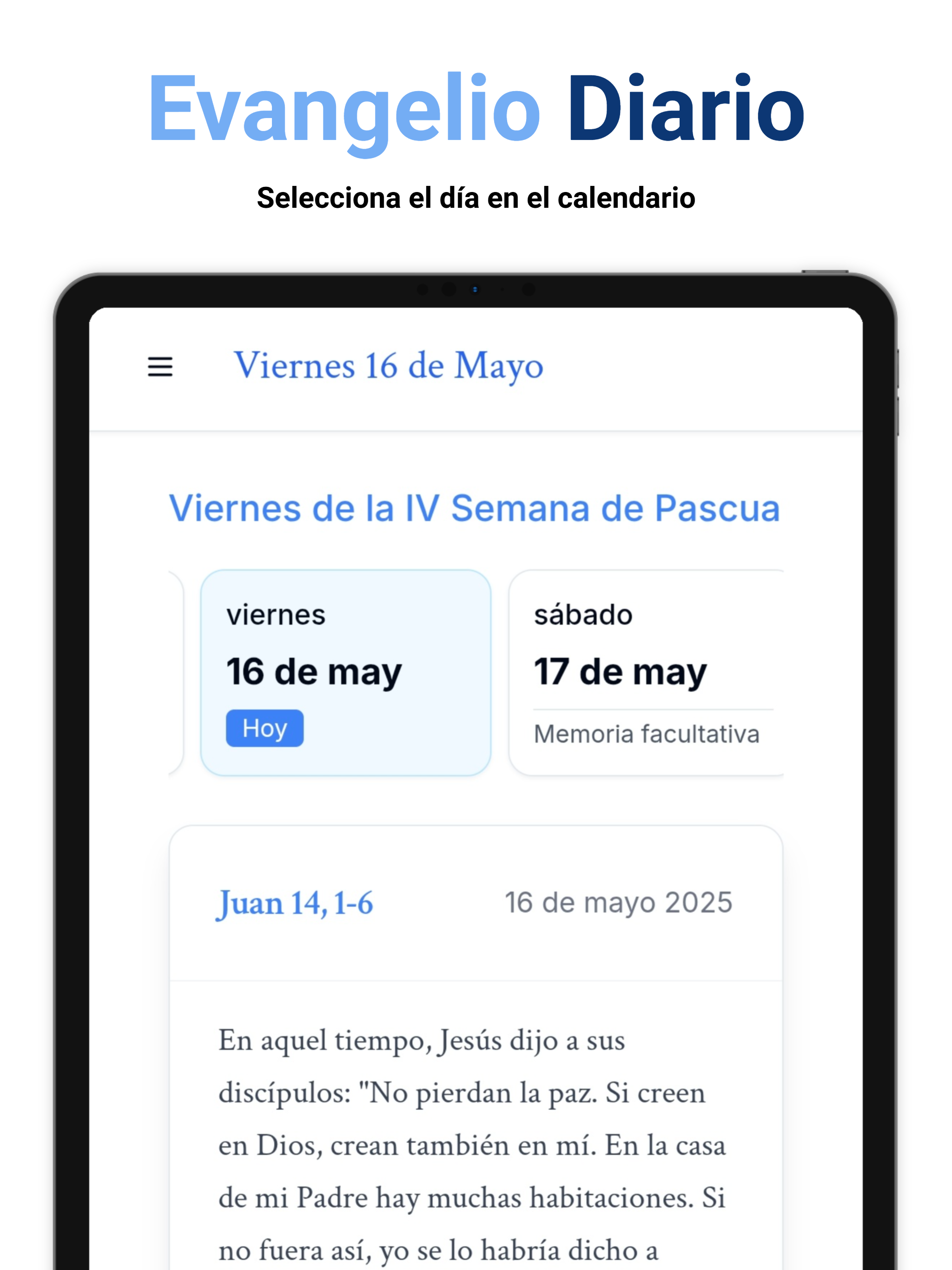 Homilia App - Evangelio Diario