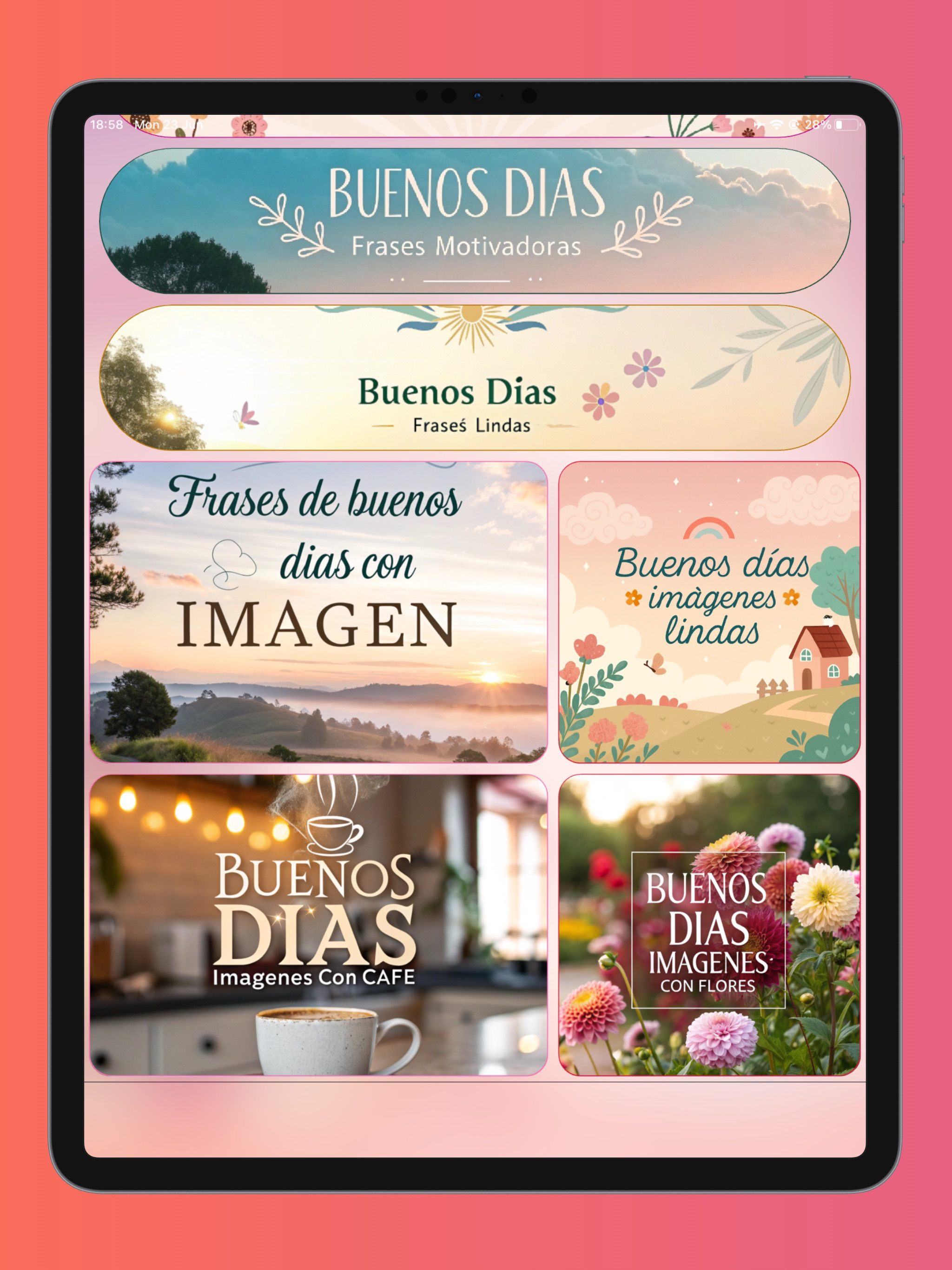buenos días y buenas noches.