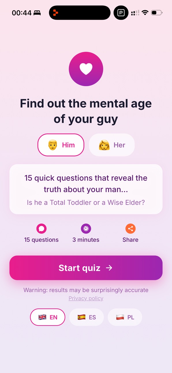 iPhone screenshot