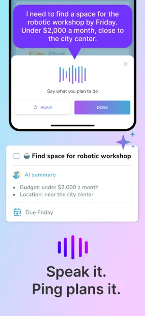 Ping: AI To-Do & Reminders screenshot 2