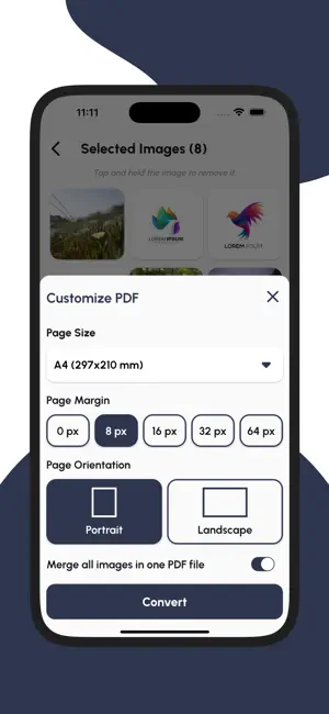 Image to PDF & PDF to Image screenshot 3