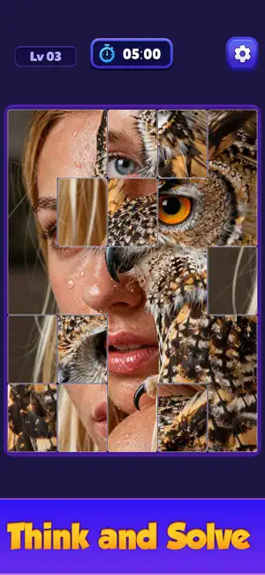 Jigsaw Solitaire Game screenshot 1