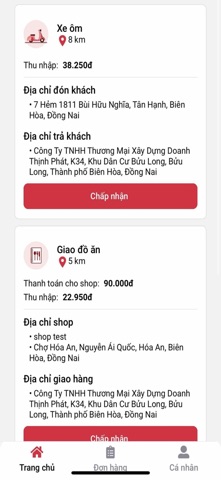 GoiLaShip Tài Xế screenshot