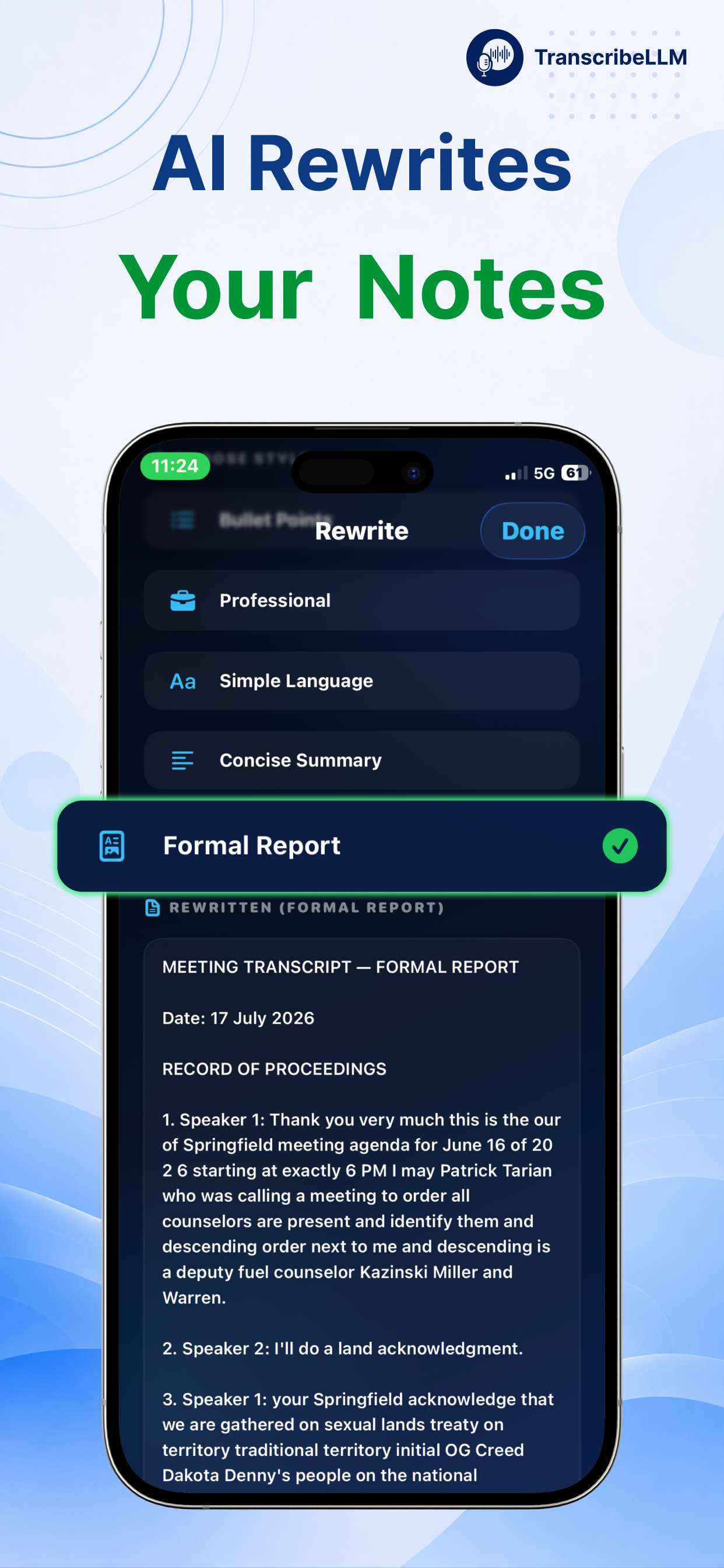 MeetMind : Transcribe LLM screenshot 9