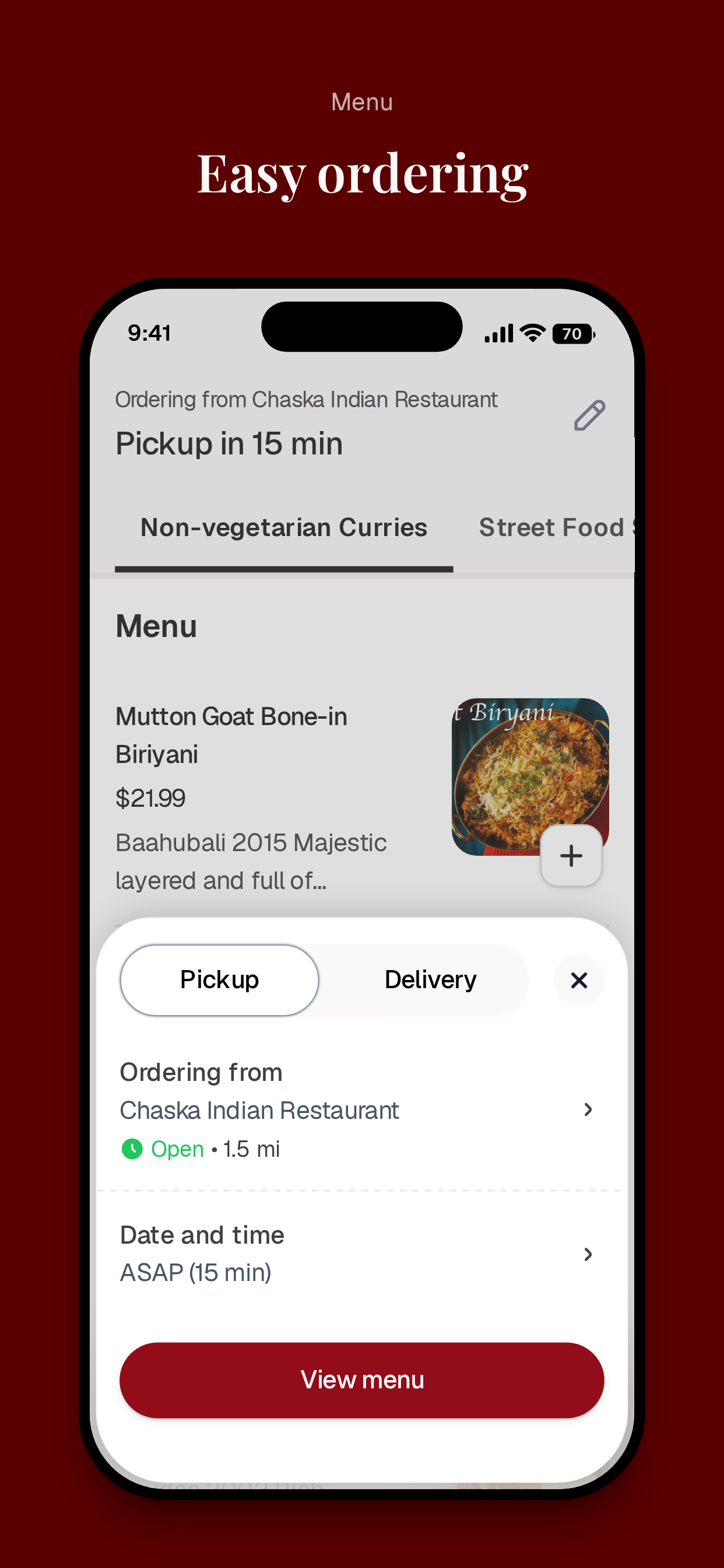 Chaska Indian Restaurant & Bar screenshot 3