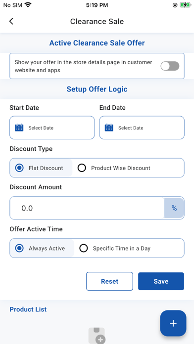 App screenshot