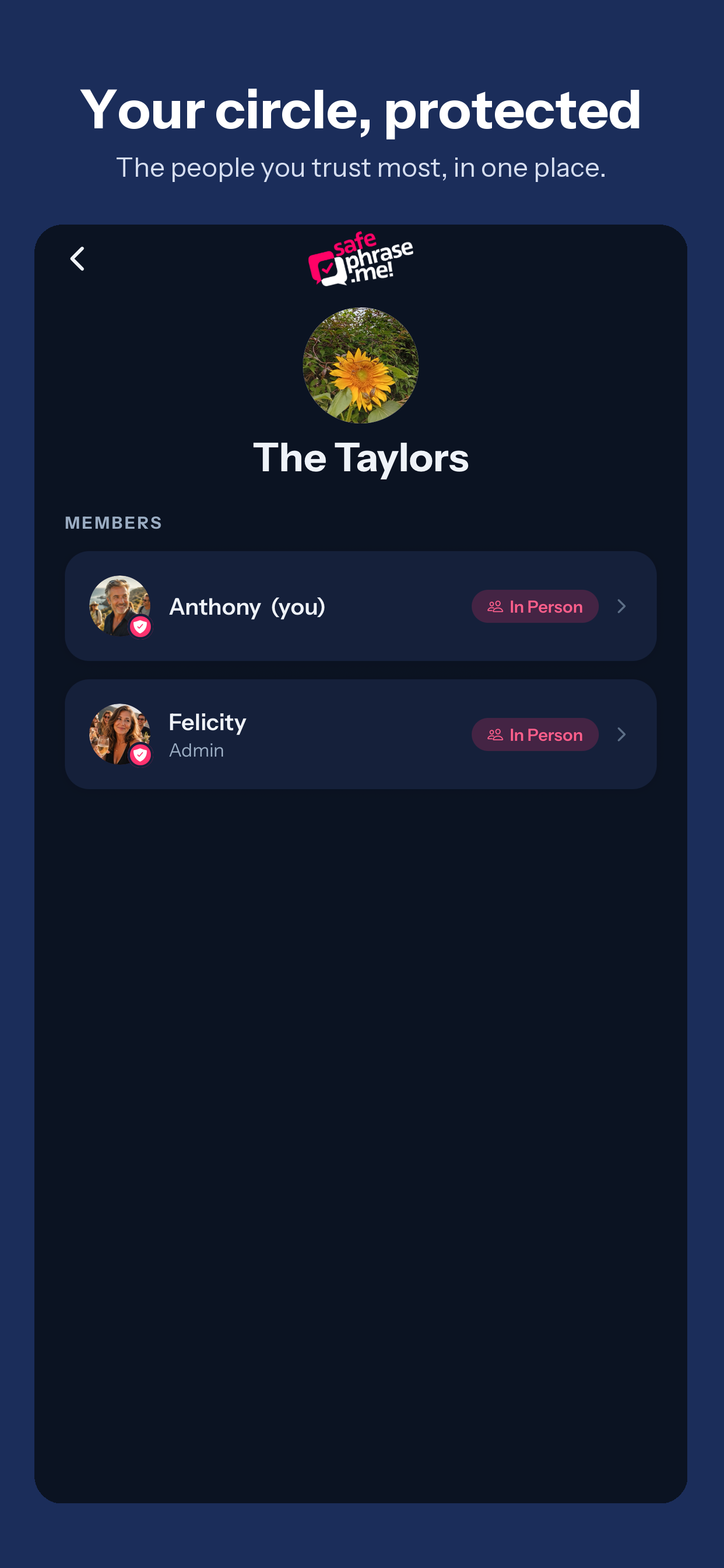SafePhrase.me screenshot 4