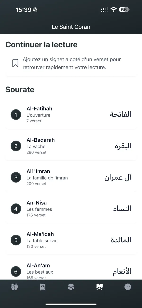 Screenshot #3 pour Islamic App - Heures de prière