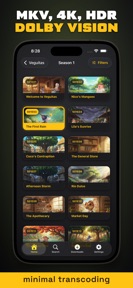 Tomo TV, a Jellyfin Client screenshot