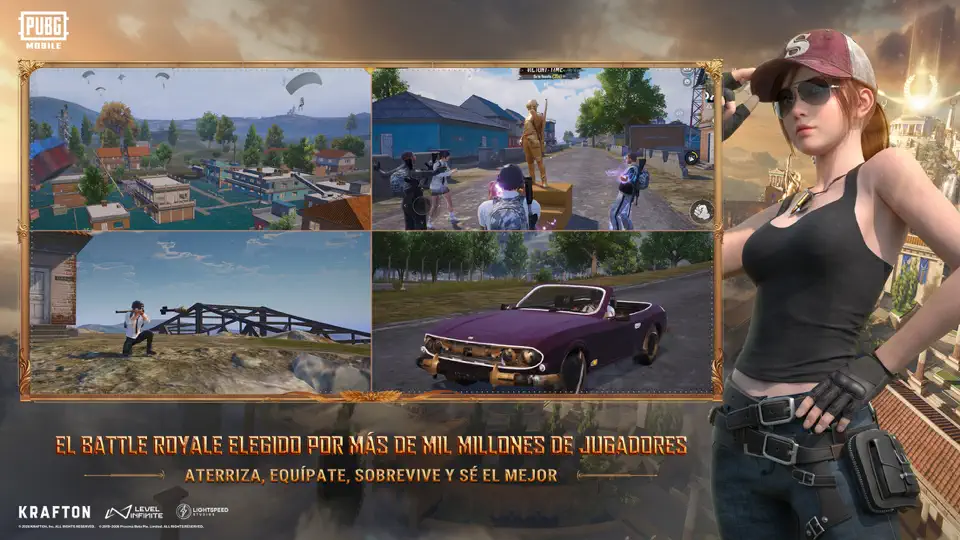 Captura de pantalla de PUBG MOBILE en iPhone 3