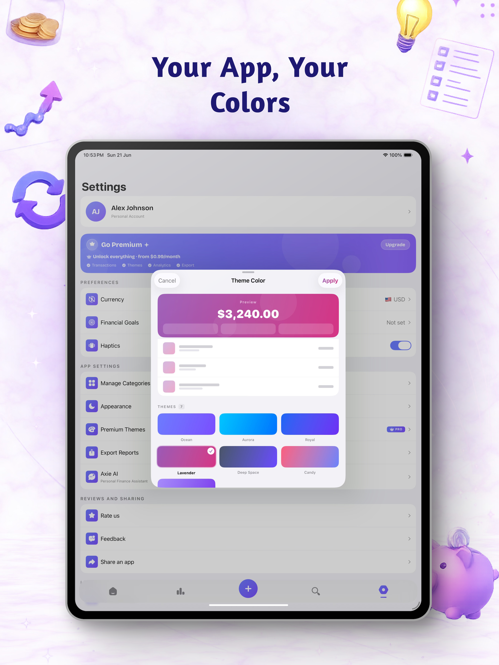 Axio Money: Expense Tracker screenshot 17