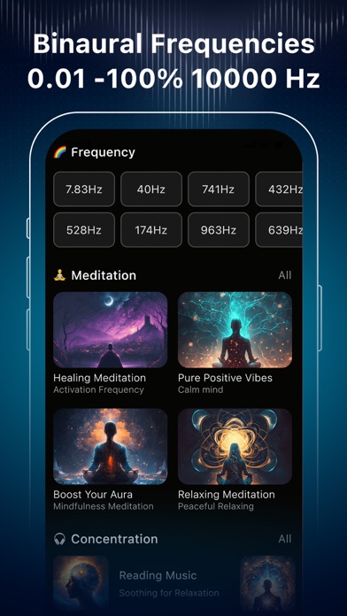 Binaural Beats: Sleep & Focus Screenshot