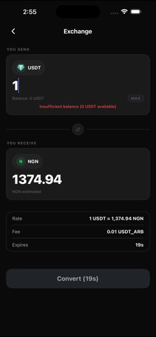 Monera wallet Screenshot 6 of 8