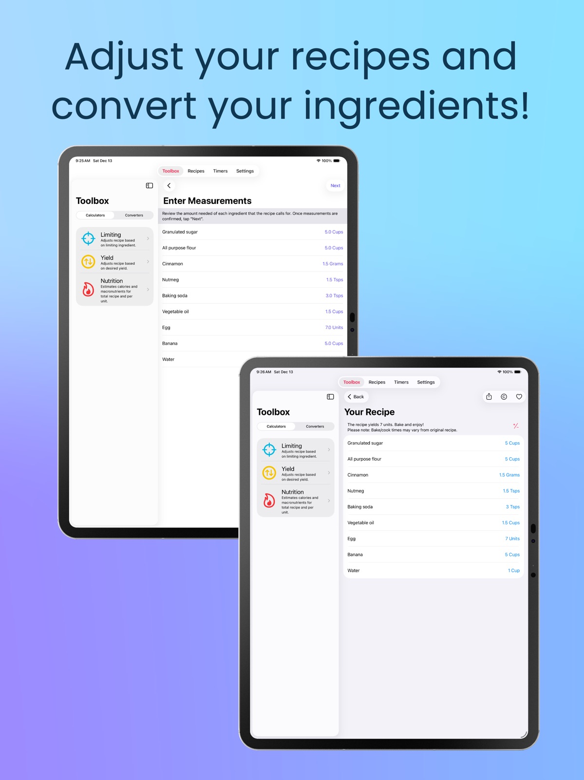Bake-u-lator ipad screenshot 3