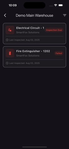 SmartFox ProInspect iPhone screenshot