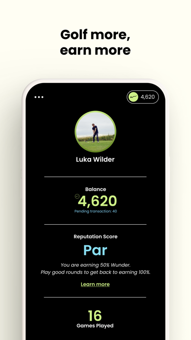 Wunderpar iPhone screenshot 5 - Sports app