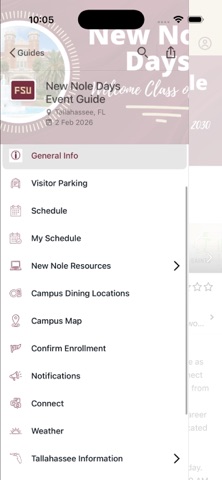 FSU Visitor Center Screenshot 1 of 3