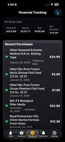 Cichlid Log Pro Screenshot 8 of 10