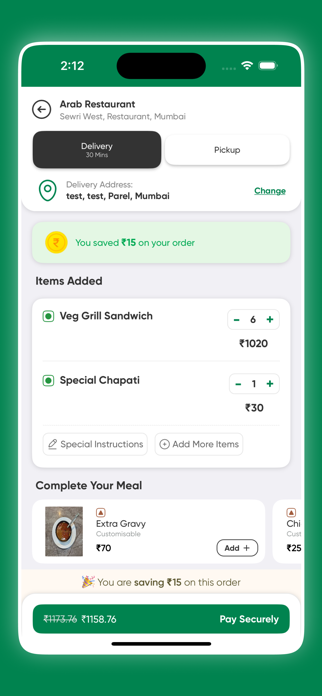 Arab Restaurant India Screenshot 5 of 5