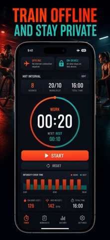 HIIT Workout Timer: Tabata Screenshot 10 of 10