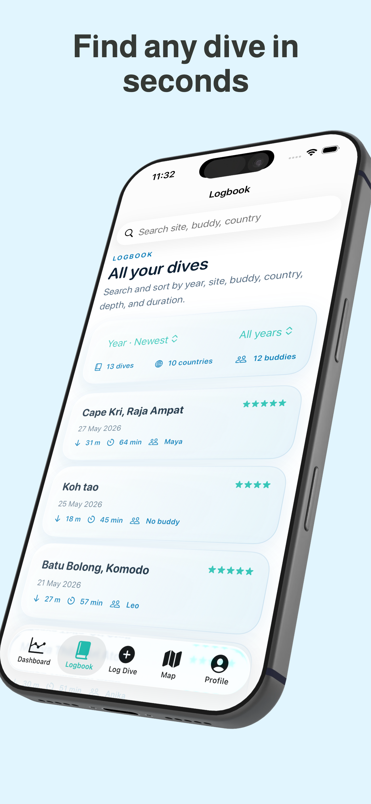 Dive Log – DiveAtlas screenshot 3