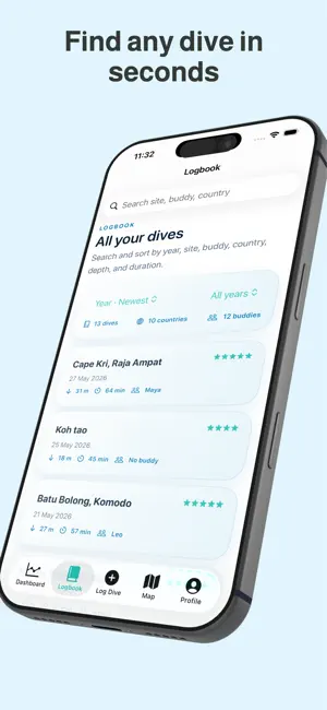 Dive Log – DiveAtlas screenshot 3